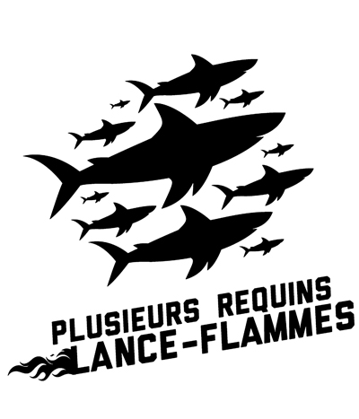 Plusieurs Requins Lance-Flammes